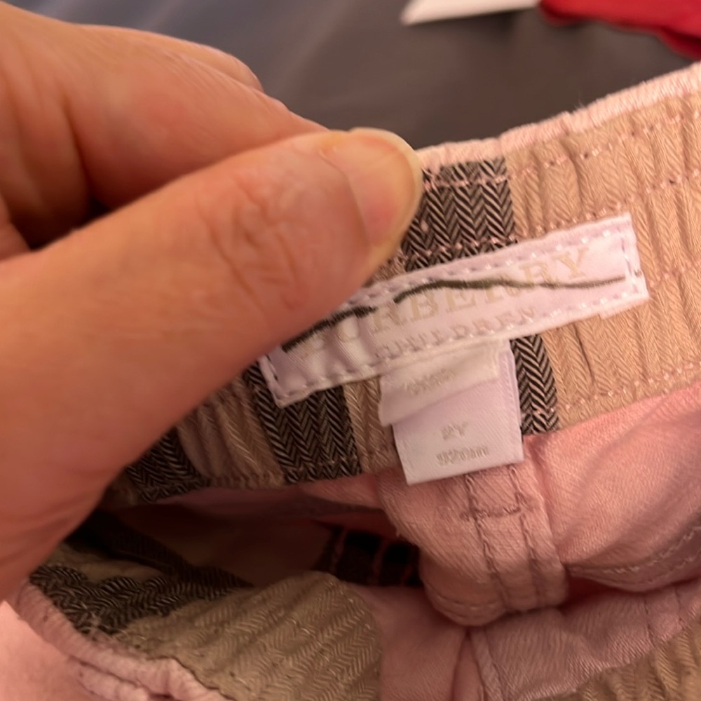 Burberry Pink Jean, Gently worn
